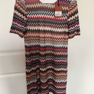 Missoni Multicolor Zigzag Dress size 46